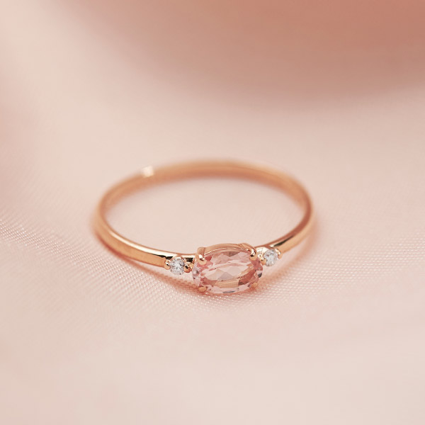 Roze zlato i morganit, 637